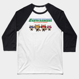 Earth Ranger Raccoons Baseball T-Shirt